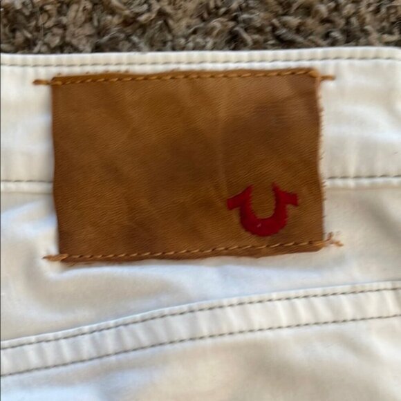 NWT True Religion 23 White Jude Skinny Jeans Low Rise Made in Italy - Picture 8 of 10